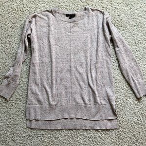 Banana republic tan tunic sweater